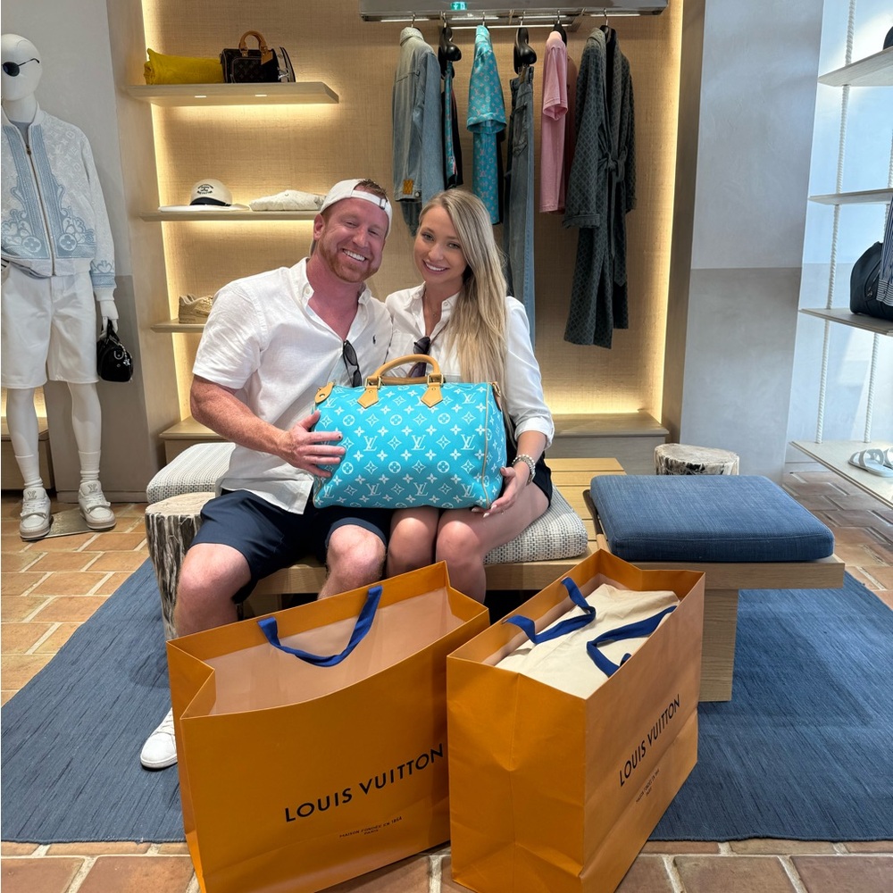 Louis Vuitton Speedy P9 size 40 turquoise - Picture 3 of 3